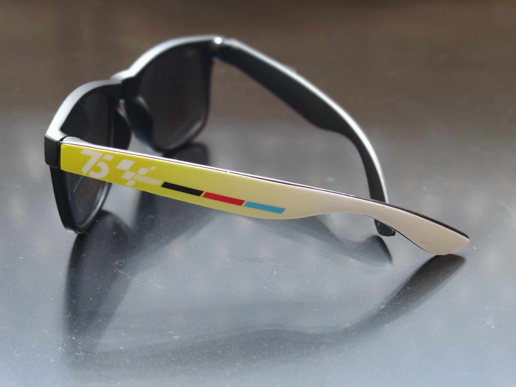 Lunettes de soleil HOMMAGE MOTO GP 75 ans Burn Out Design