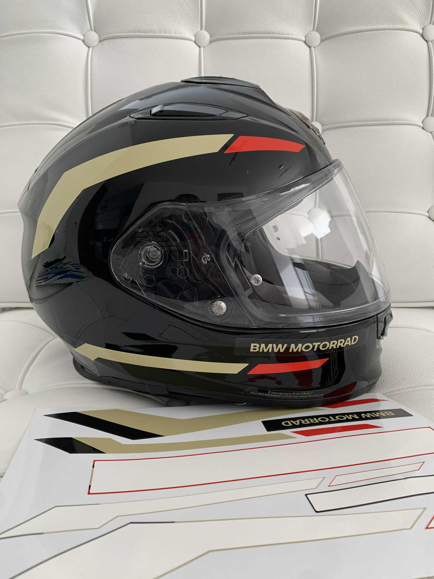 STICKERS pour Casque  "M POWER"