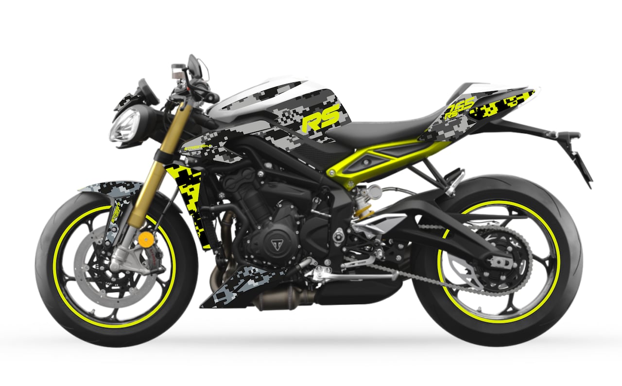 STREET TRIPLE RS (R) 2023+  : PIXIE ou CAMOX