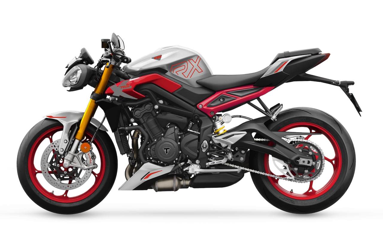 Kit Stickers Recouvrement Triumph Street Triple 765 RX 2025+