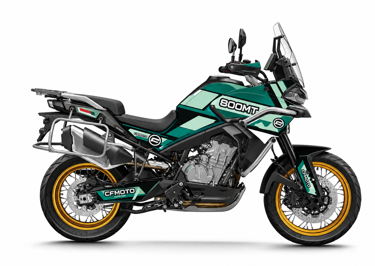 Kit Déco CF Moto 800 MT IBEX (2022+) — Stickers Vinyle HD