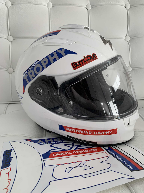 STICKERS pour Casque  "GS trophy"