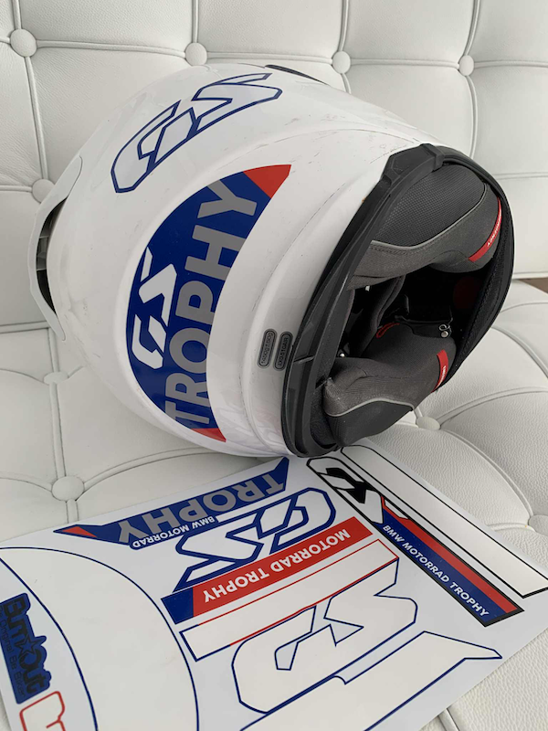 STICKERS pour Casque  "GS trophy"