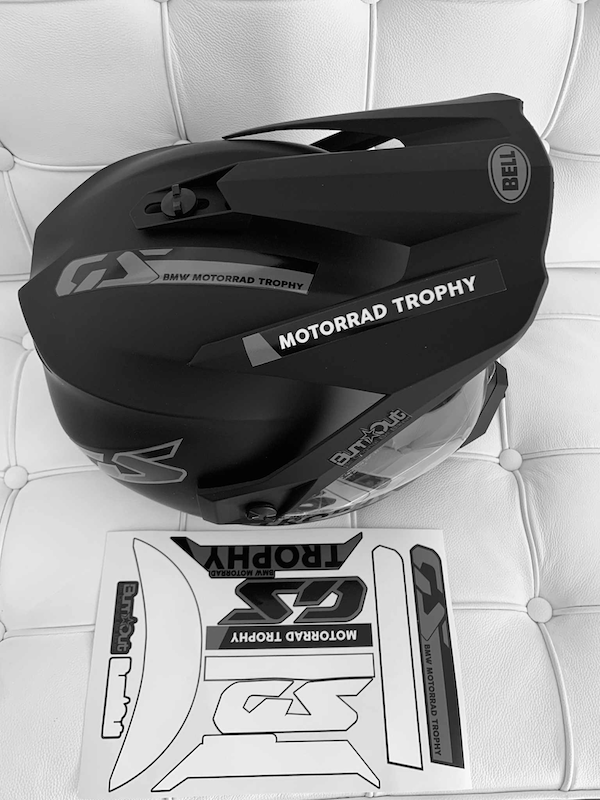 STICKERS pour Casque  "GS trophy"