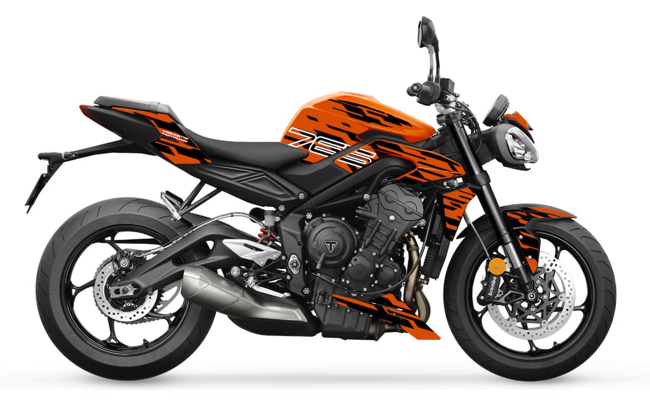 STREET TRIPLE (2020 - 2022) STICKERS FULL