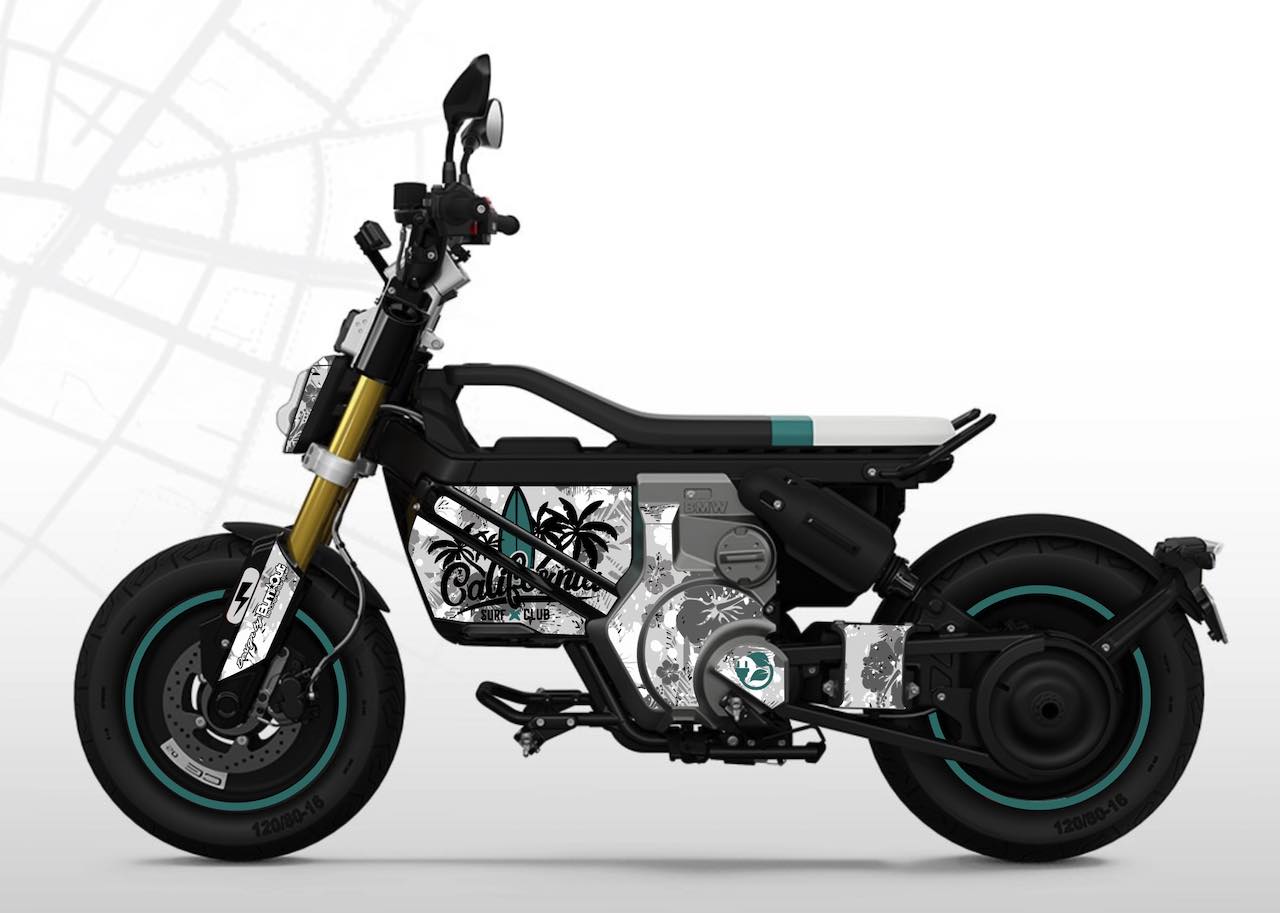 BMW-CE-02-scooter-electrique-electric-personnalisation-kit-deco-stickers-burn-out-design-califormie-palmiers