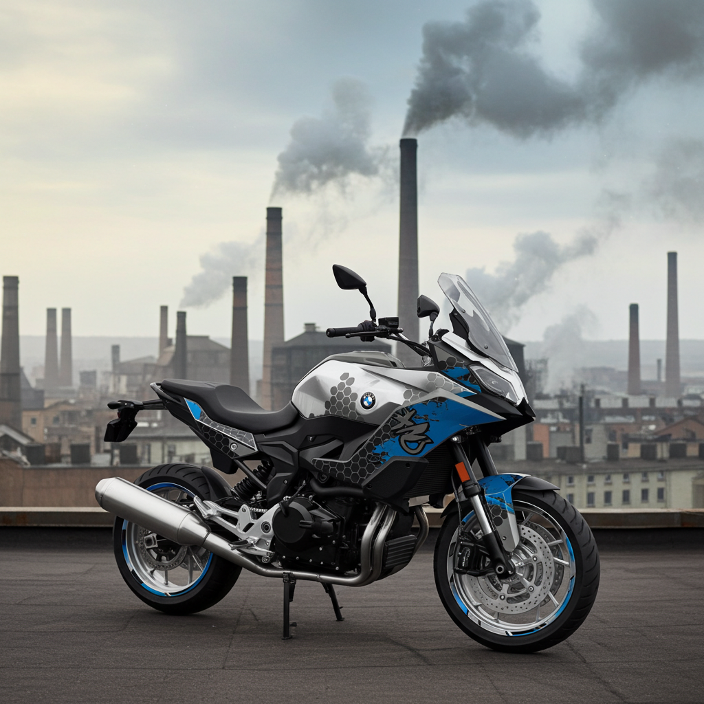 Kit Déco BMW F900 XR (2019-2026+) – Stickers Moto Full Cover | Burn-Out Design