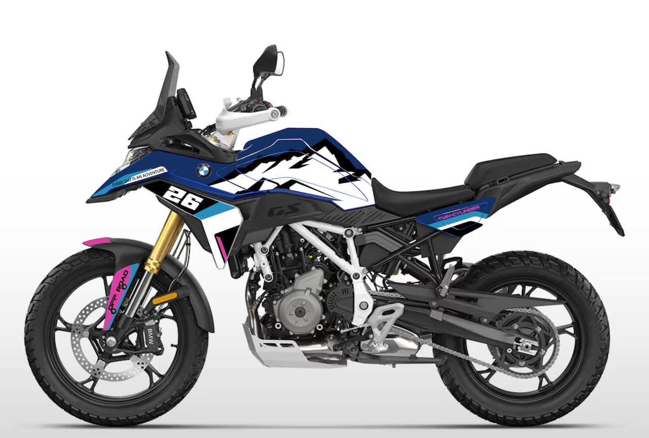 Kit Déco BMW F 450 GS (2026+) – Stickers Moto Personnalisés