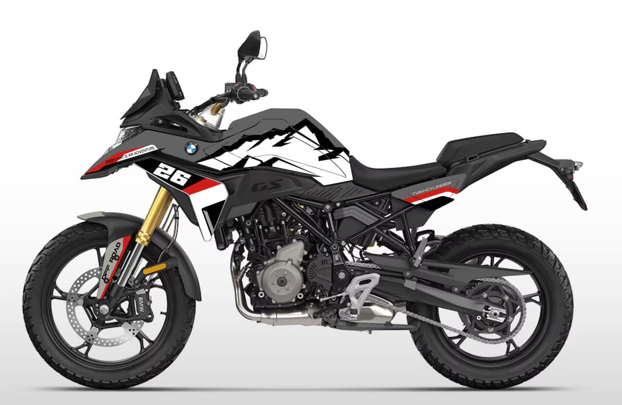 Kit Déco BMW F 450 GS (2026+) – Stickers Moto Personnalisés