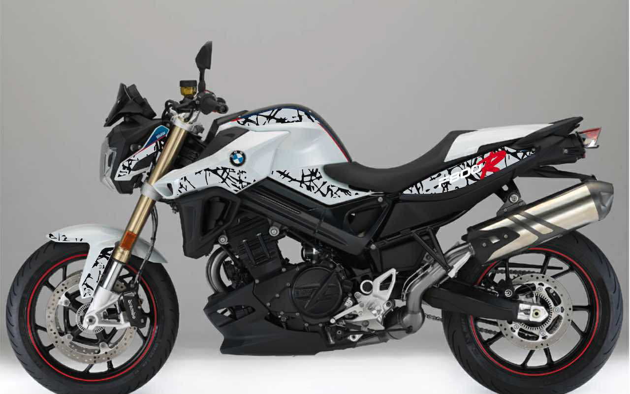 Kit Déco Stickers BMW F800R (2015-2019) – Personnalisation Moto