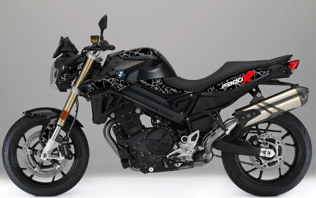 Kit Déco Stickers BMW F800R (2015-2019) – Personnalisation Moto