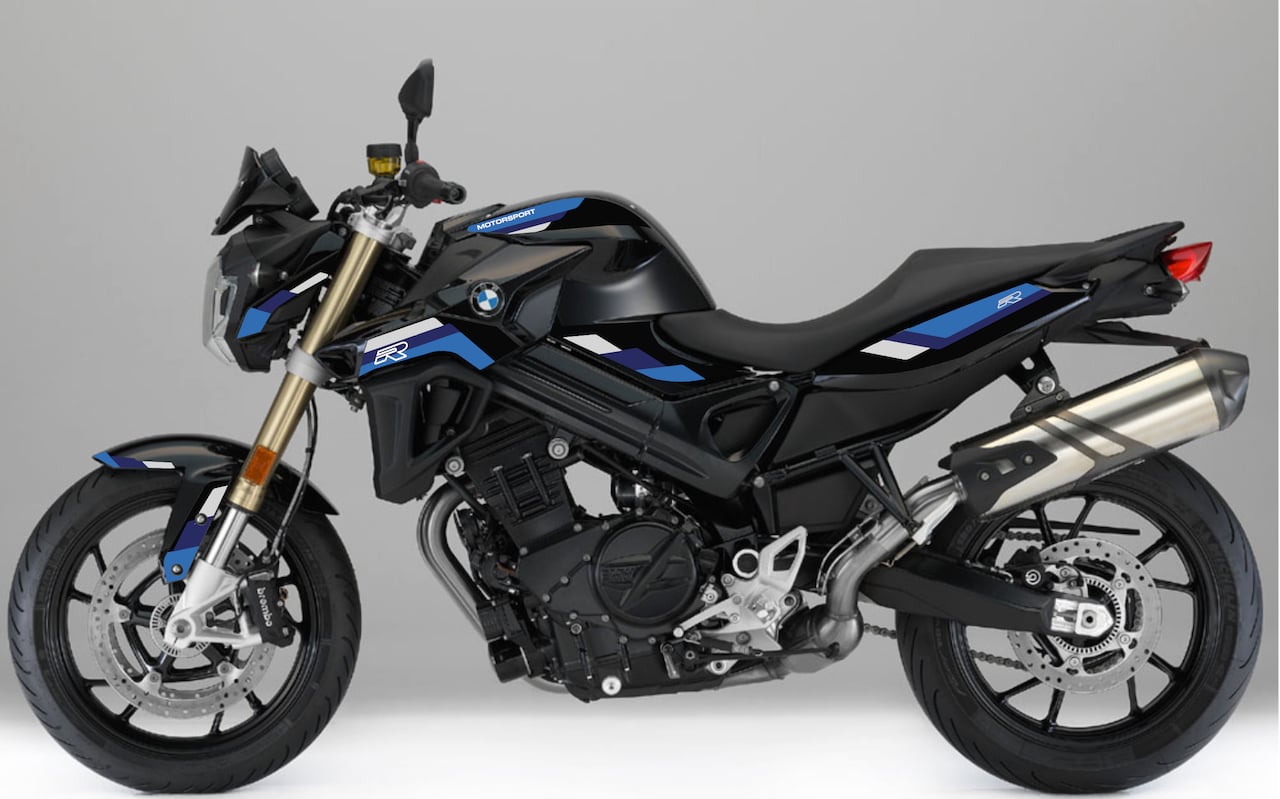 Kit Déco Stickers BMW F800R (2015-2019) – Personnalisation Moto