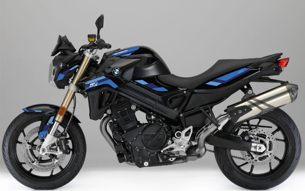Kit Déco Stickers BMW F800R (2015-2019) – Personnalisation Moto
