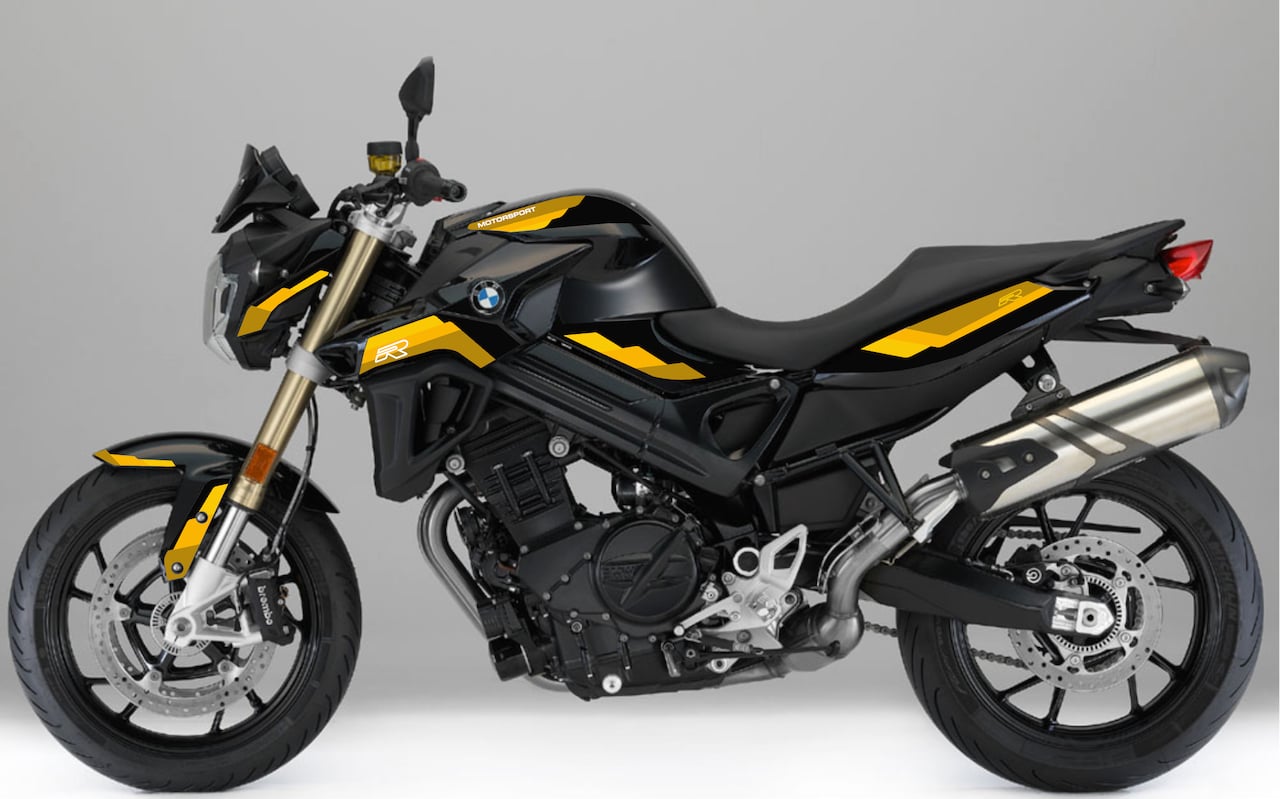 Kit Déco Stickers BMW F800R (2015-2019) – Personnalisation Moto