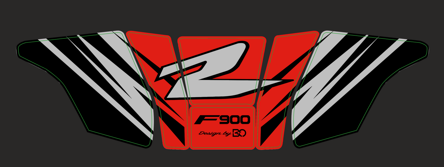 F900R (2020 +) Protections de réservoir