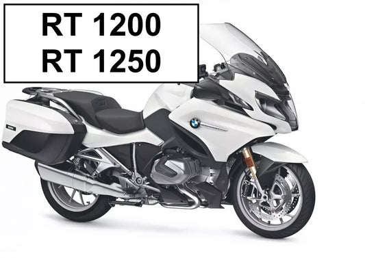 BMW R 1200 RT et R 1250 RT d'origine sans kit déco – vue de profil avant personnalisation Burn-Out Design