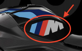 S1000R (2021+) : Réservoir M