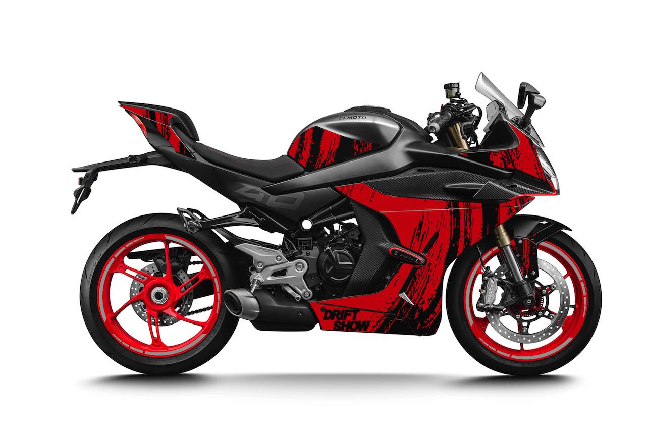 Kit déco CFMOTO 450SR BurnoutDesign