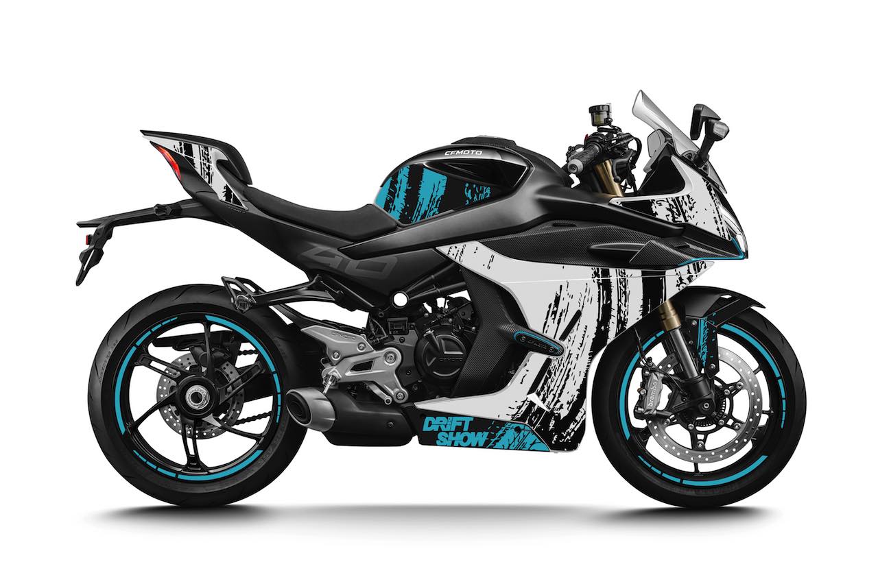 Kit déco CFMOTO 450SR BurnoutDesign