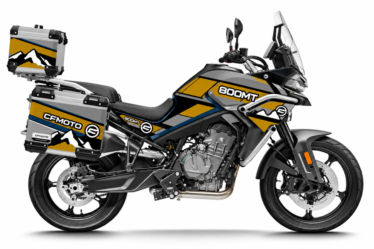 Stickers bagages CFMOTO 800 MT IBEX 2022+ – valises et top-case