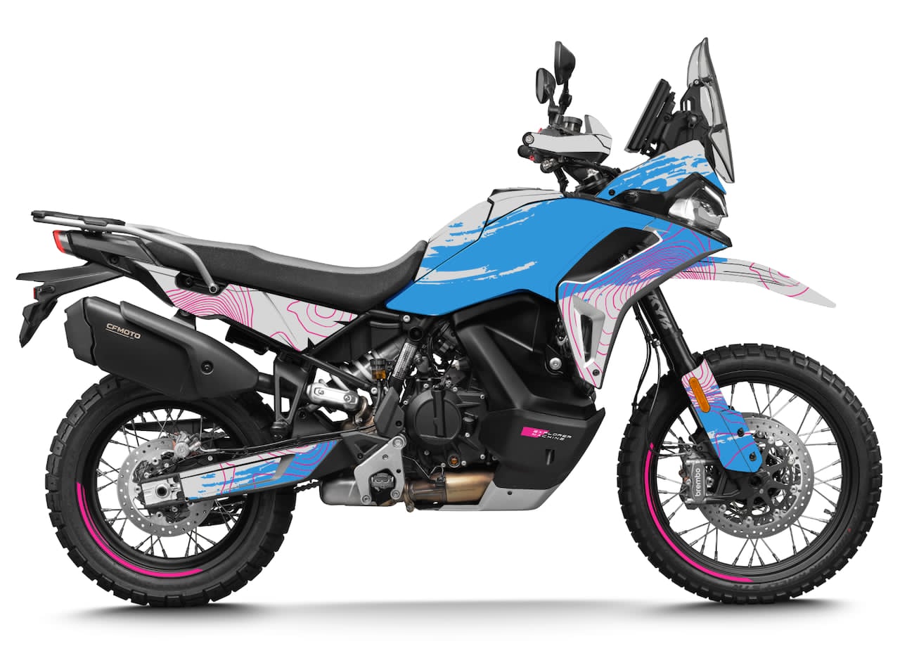 CF Moto 1000 MT-X IBEX (2026+) – Kit déco stickers