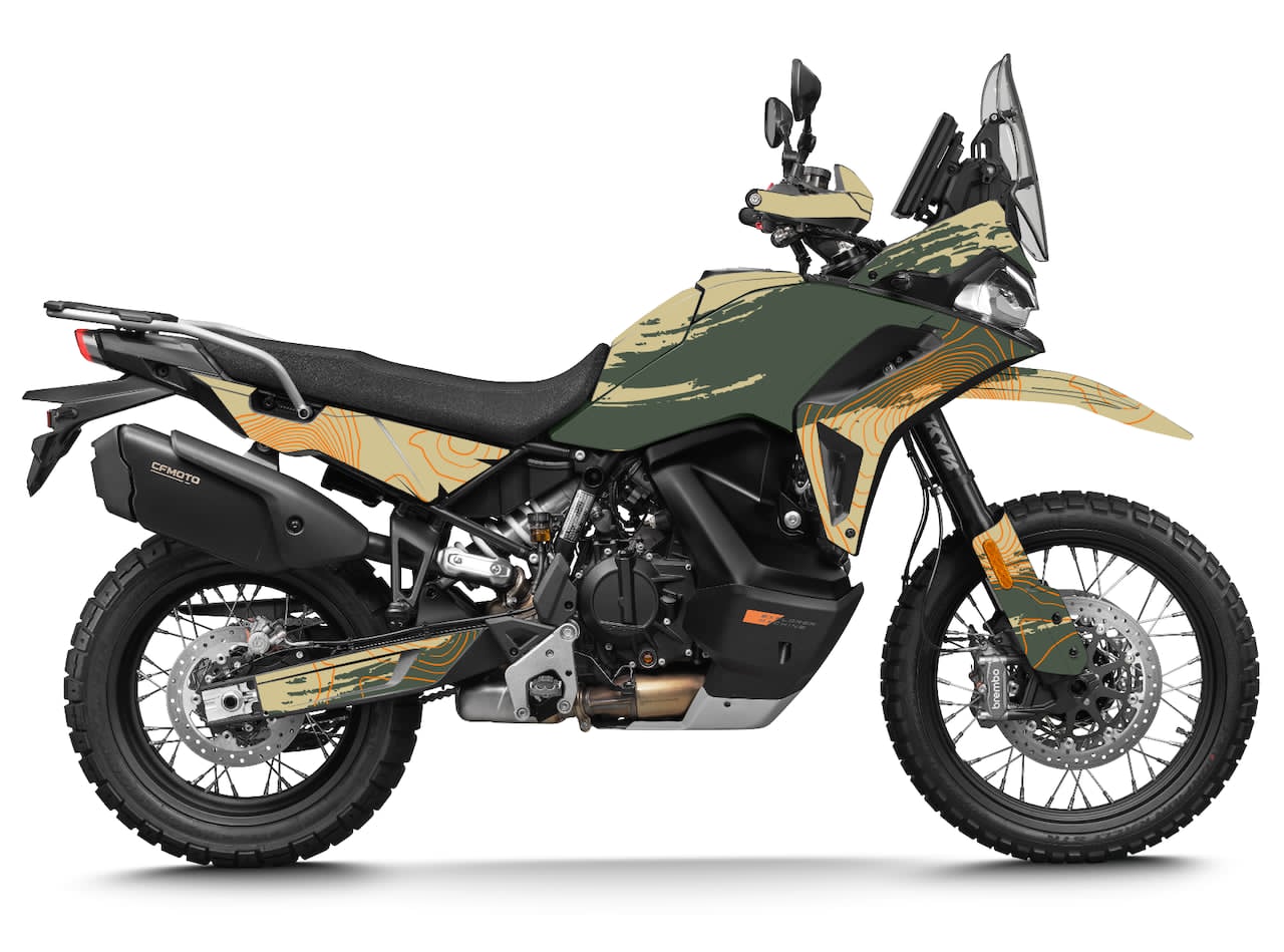 CF Moto 1000 MT-X IBEX (2026+) – Kit déco stickers