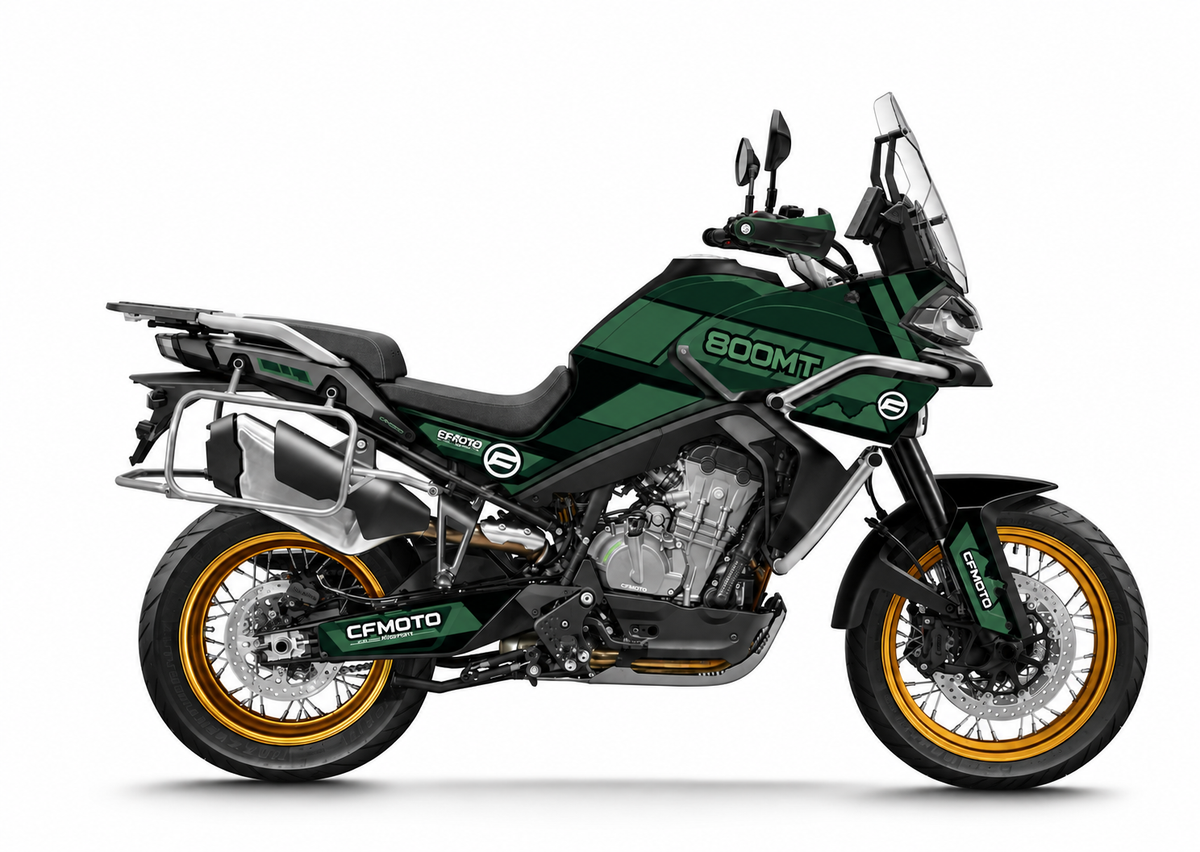 Kit Déco CF Moto 800 MT IBEX (2022+) — Stickers Vinyle HD