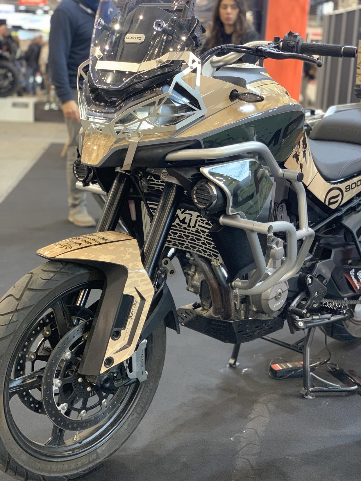 Kit Déco CF Moto 800 MT IBEX (2022+) — Stickers Vinyle HD | Made in France