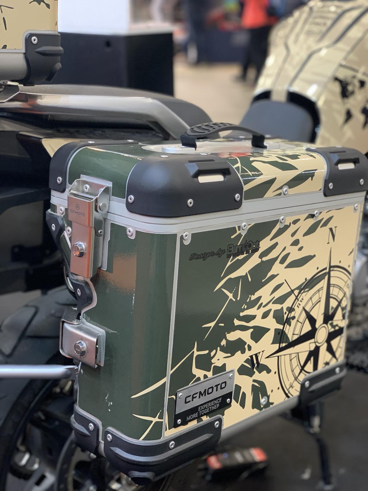 Kit Déco CF Moto 800 MT IBEX (2022+) — Stickers Vinyle HD | Made in France