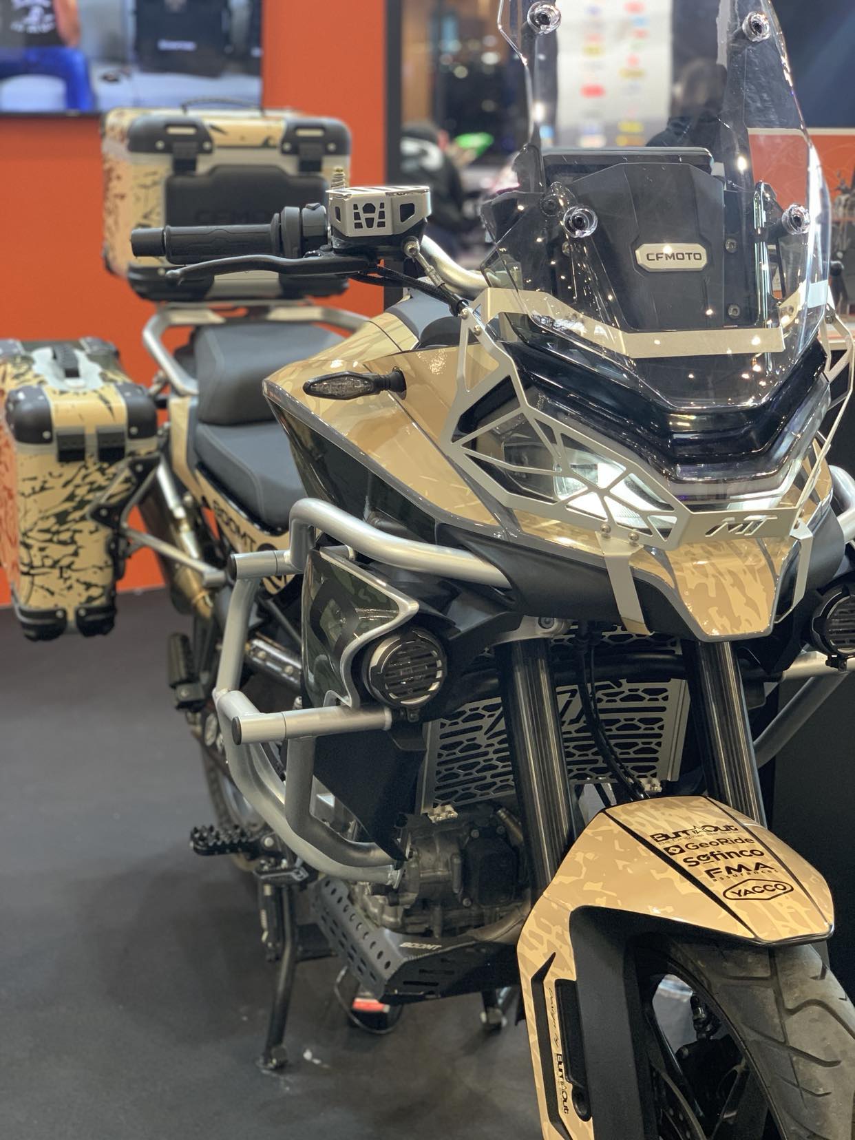 Kit Déco CF Moto 800 MT IBEX (2022+) — Stickers Vinyle HD | Made in France