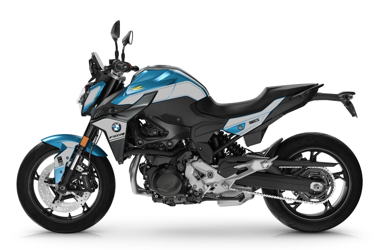 Kit Déco BMW F900R Design PREMIUM 719 (2020-2025+) – Stickers Moto | Burn-Out Design