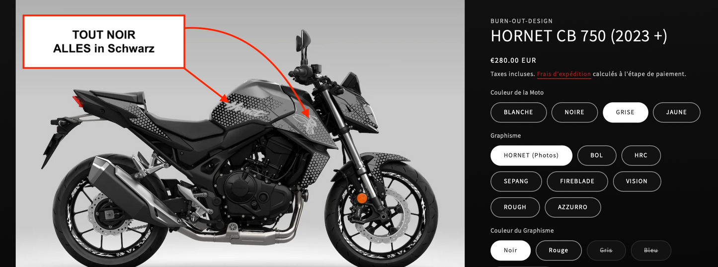 HORNET CB 750 (2023 +)