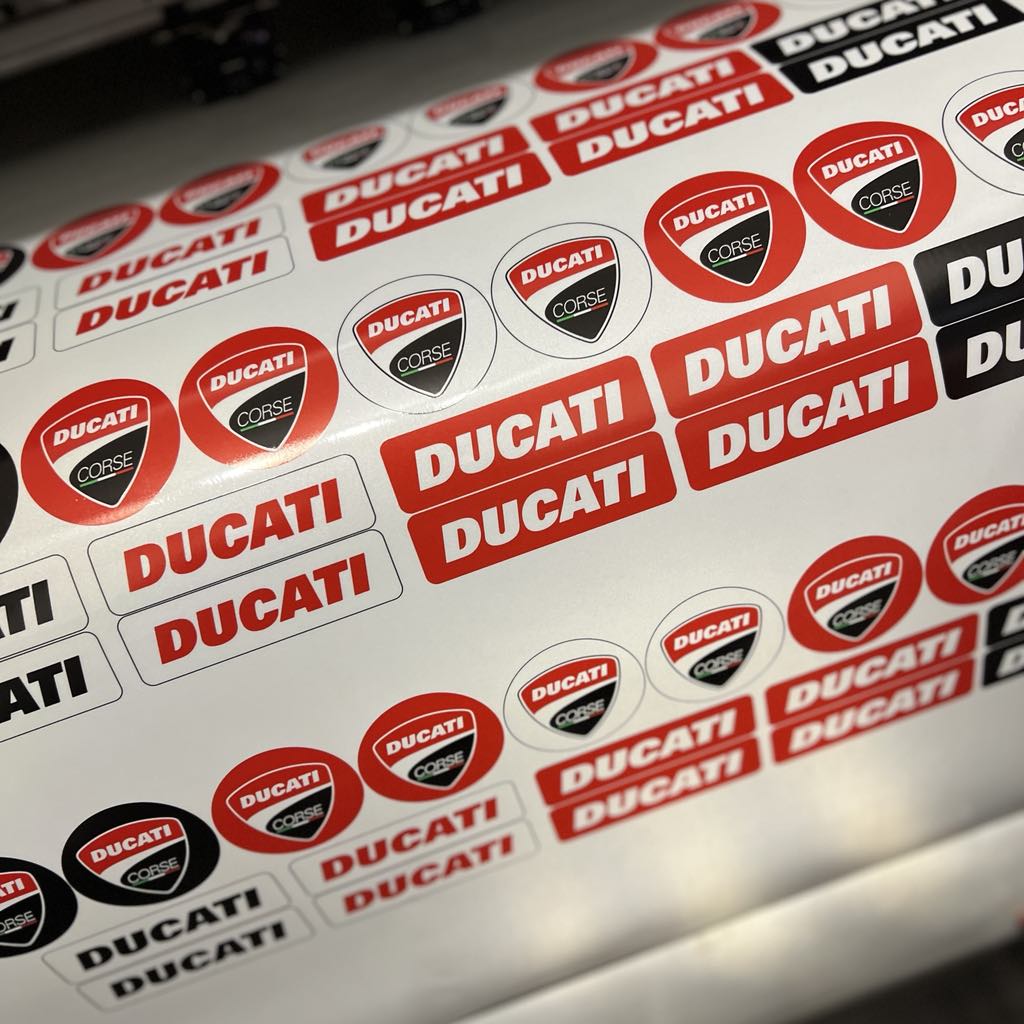 Stickers (x2) pour Catadioptres DUCATI