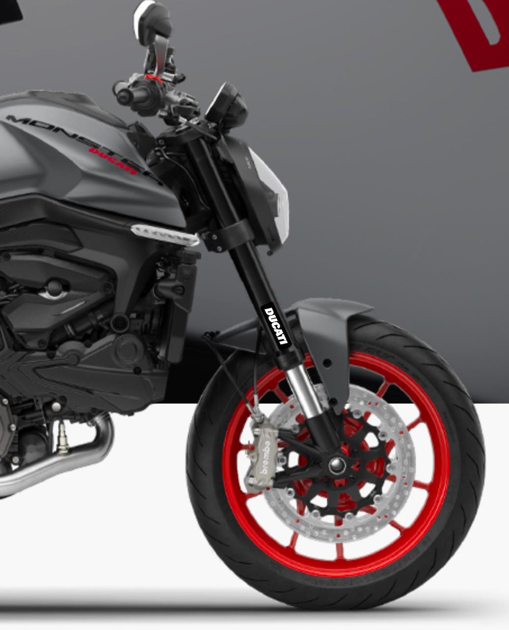 Stickers (x2) pour Catadioptres DUCATI