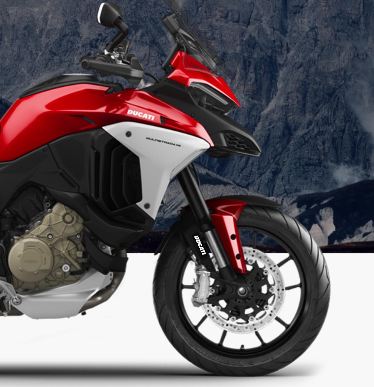 Stickers (x2) pour Catadioptres DUCATI