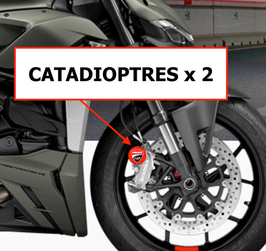 Stickers (x2) pour Catadioptres DUCATI