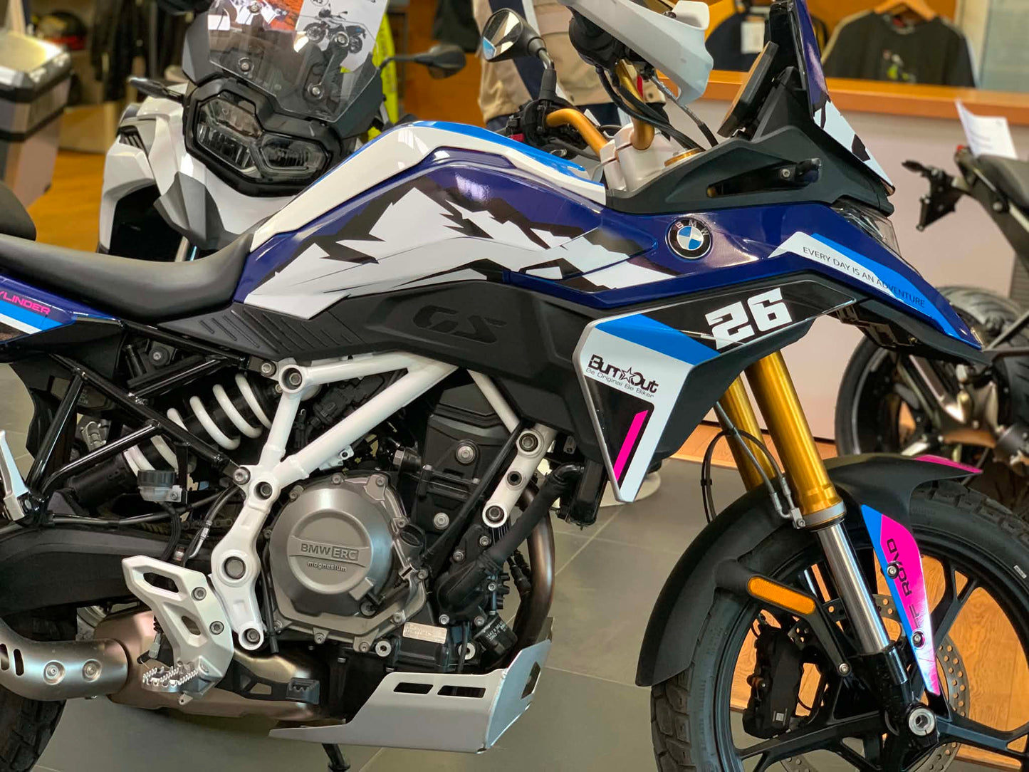 Kit Déco BMW F 450 GS (2026+) – Stickers Moto Personnalisés