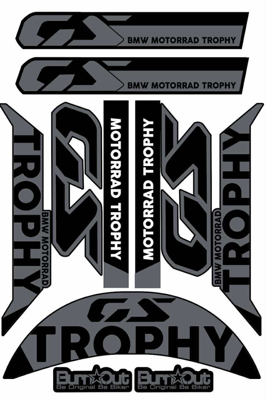 STICKERS pour Casque  "GS trophy"