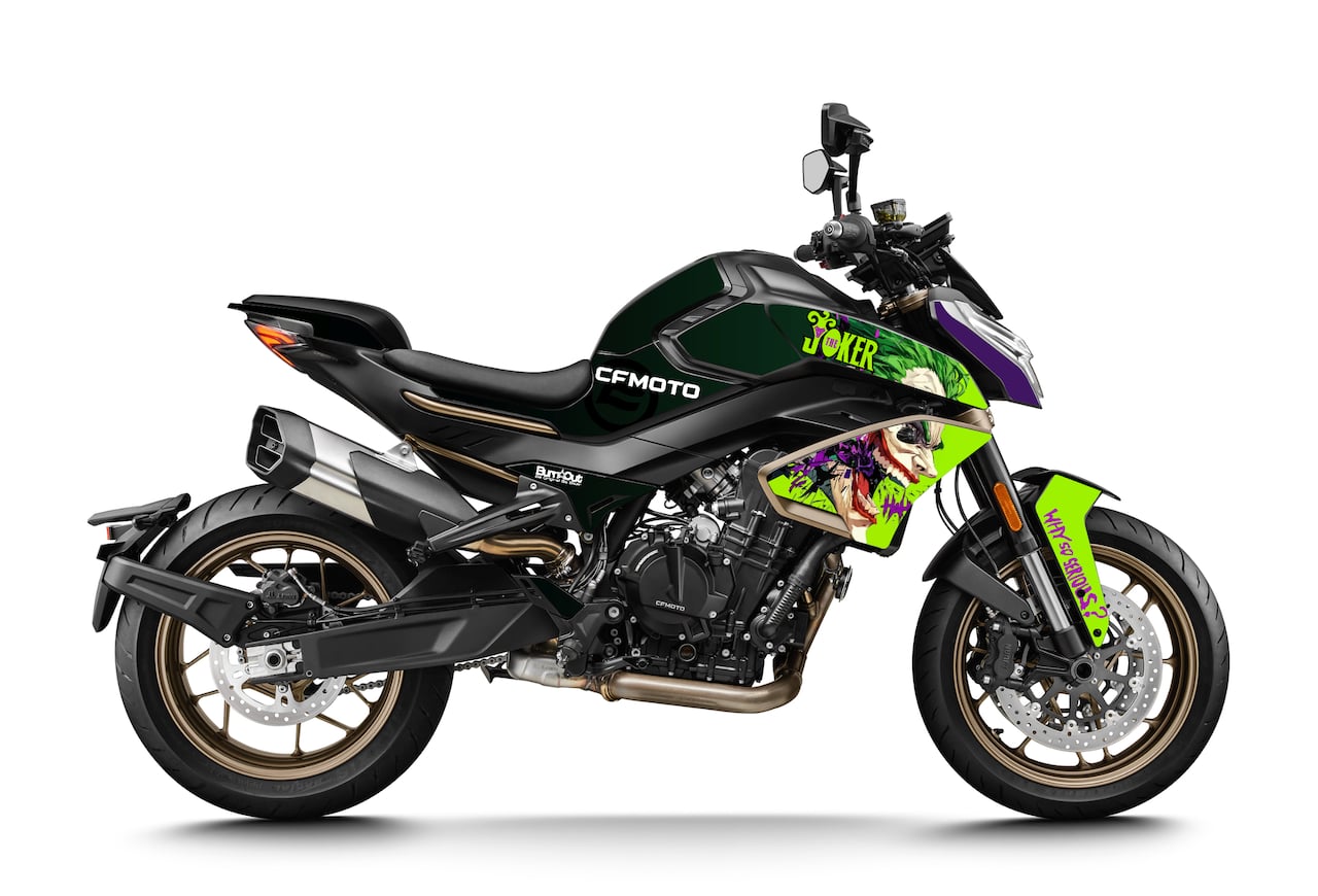 Kit Déco CF Moto 800 NK (2023+) – Stickers Naked Bike