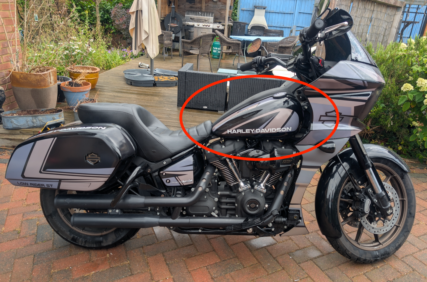 Kit Déco Harley-Davidson Low Rider ST (2022+) — 22 Designs | Stickers Vinyle HD | Made in France