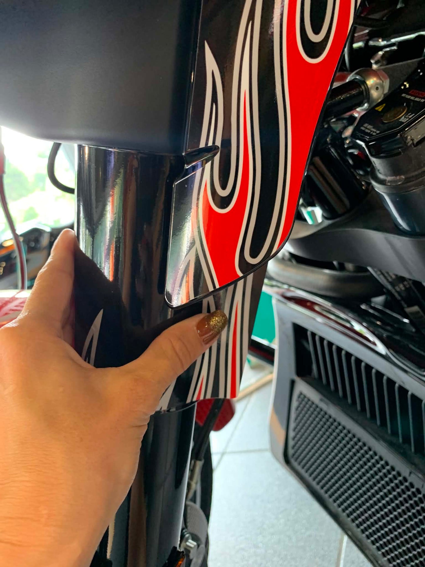 STREET GLIDE FLHX (2024+) : protections de fourches