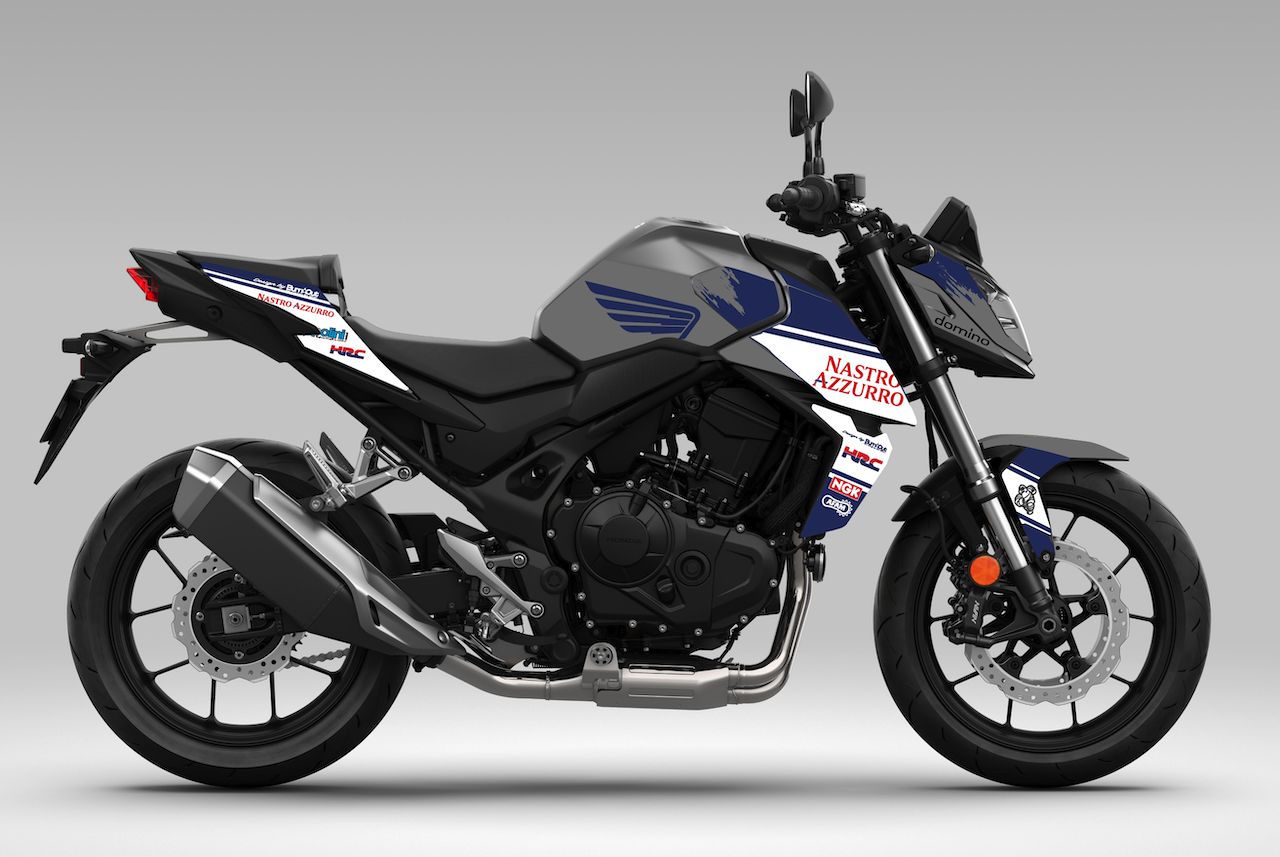 HONDA-CB-HORNET-750-personnalisation-stickers-kit-deco-burn-out-design-gris-gray-azzurro-bleu