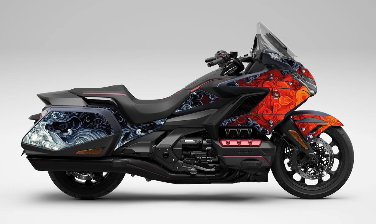 Kit Déco Honda Goldwing 1800 – Stickers Bagger & Touring (2018-2026)