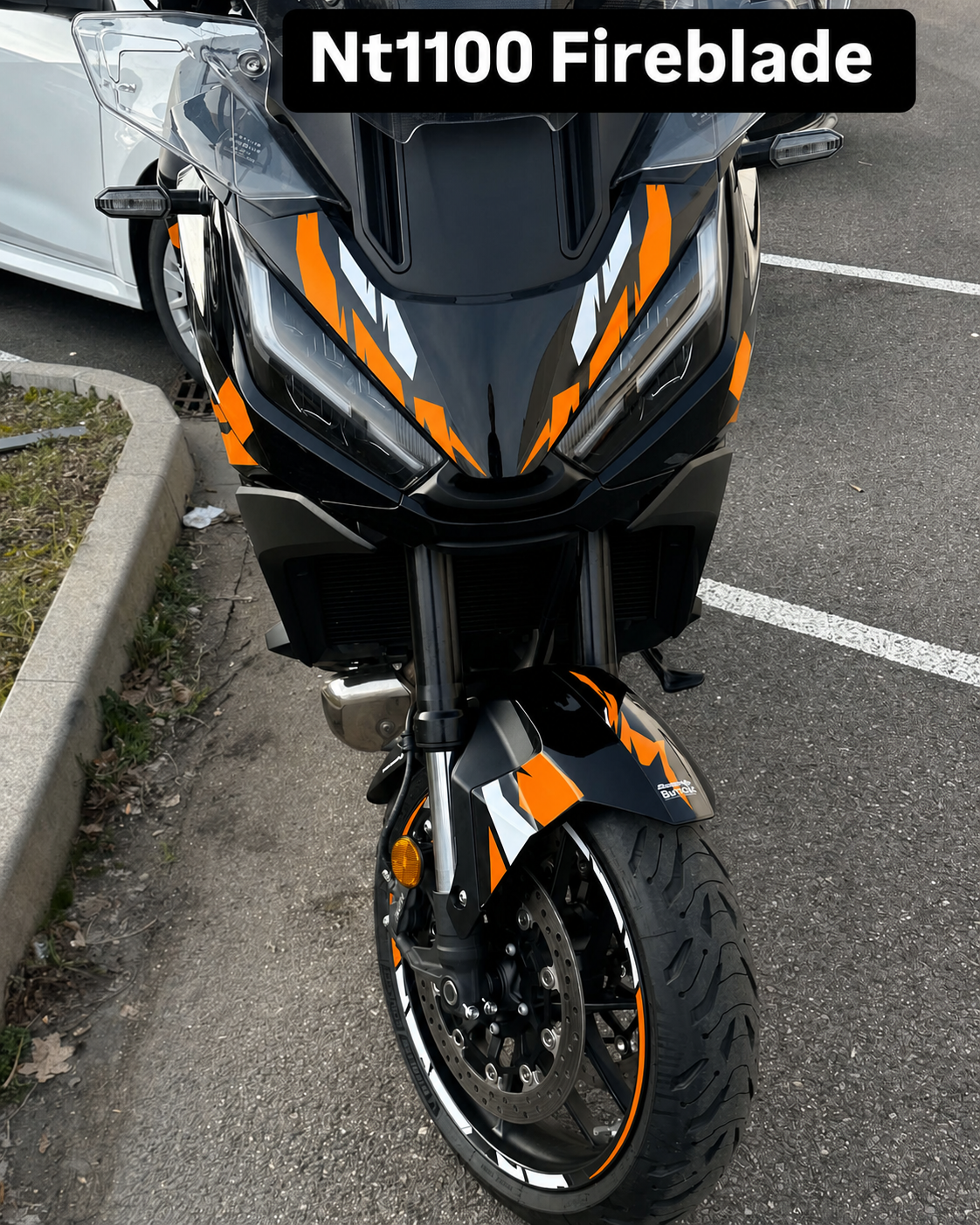 Kit Déco Honda NT1100 (2025+) — Stickers Valises & Jantes | Burn-Out-Design