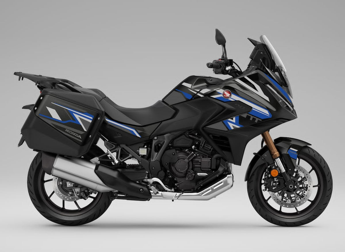 HONDA-MOTO-NT-1100-nt1100-personnalisation-stickers-burn-out-design-TIME-ATTACK-Noir-GRIS-Blanc-Bleu