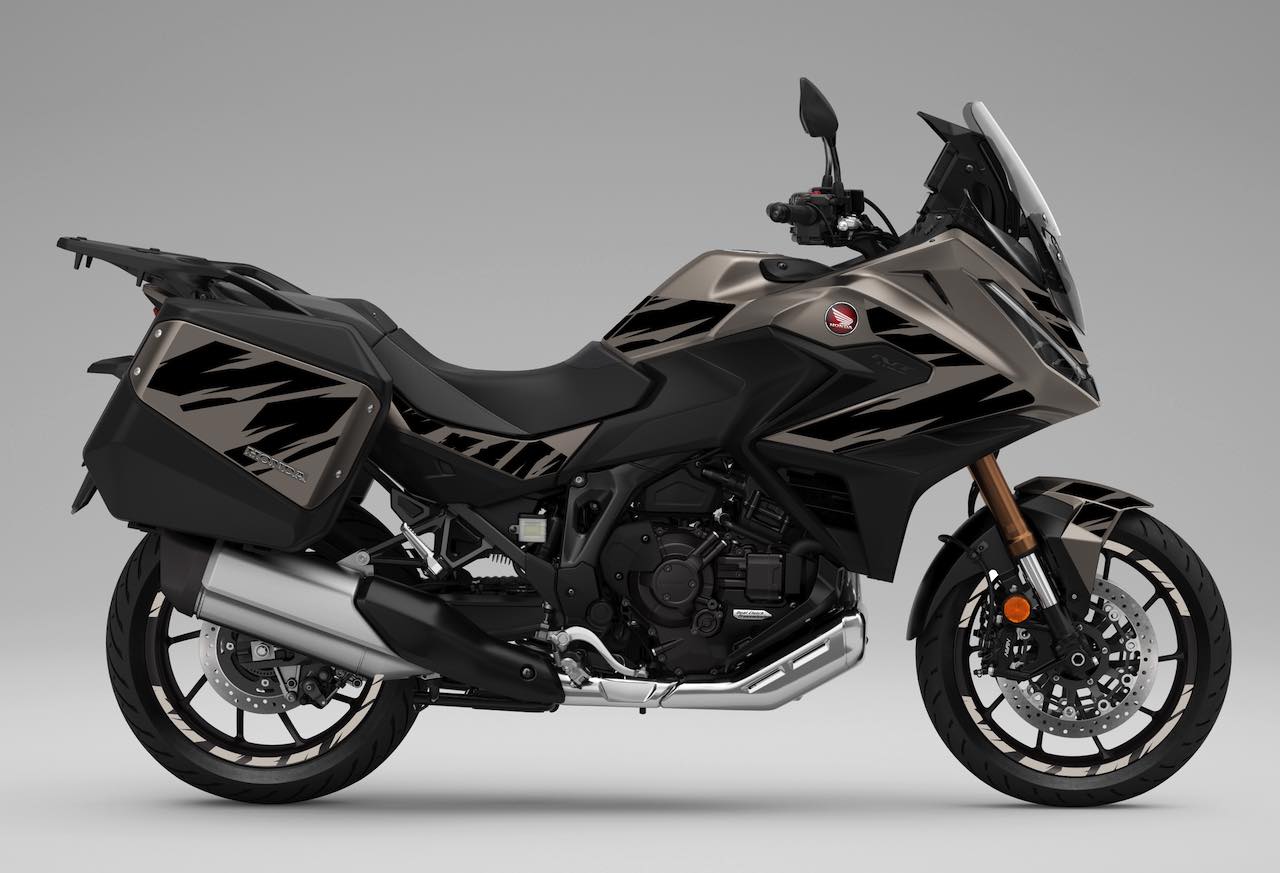 Kit Déco Honda NT1100 (2025+) — Stickers Valises & Jantes | Burn-Out-Design