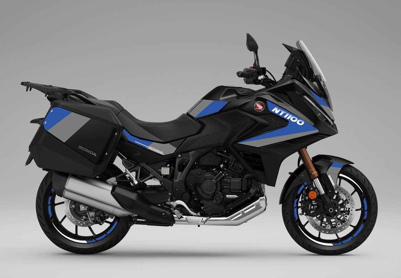 Kit Déco Honda NT1100 (2025+) — Stickers Valises & Jantes | Burn-Out-Design