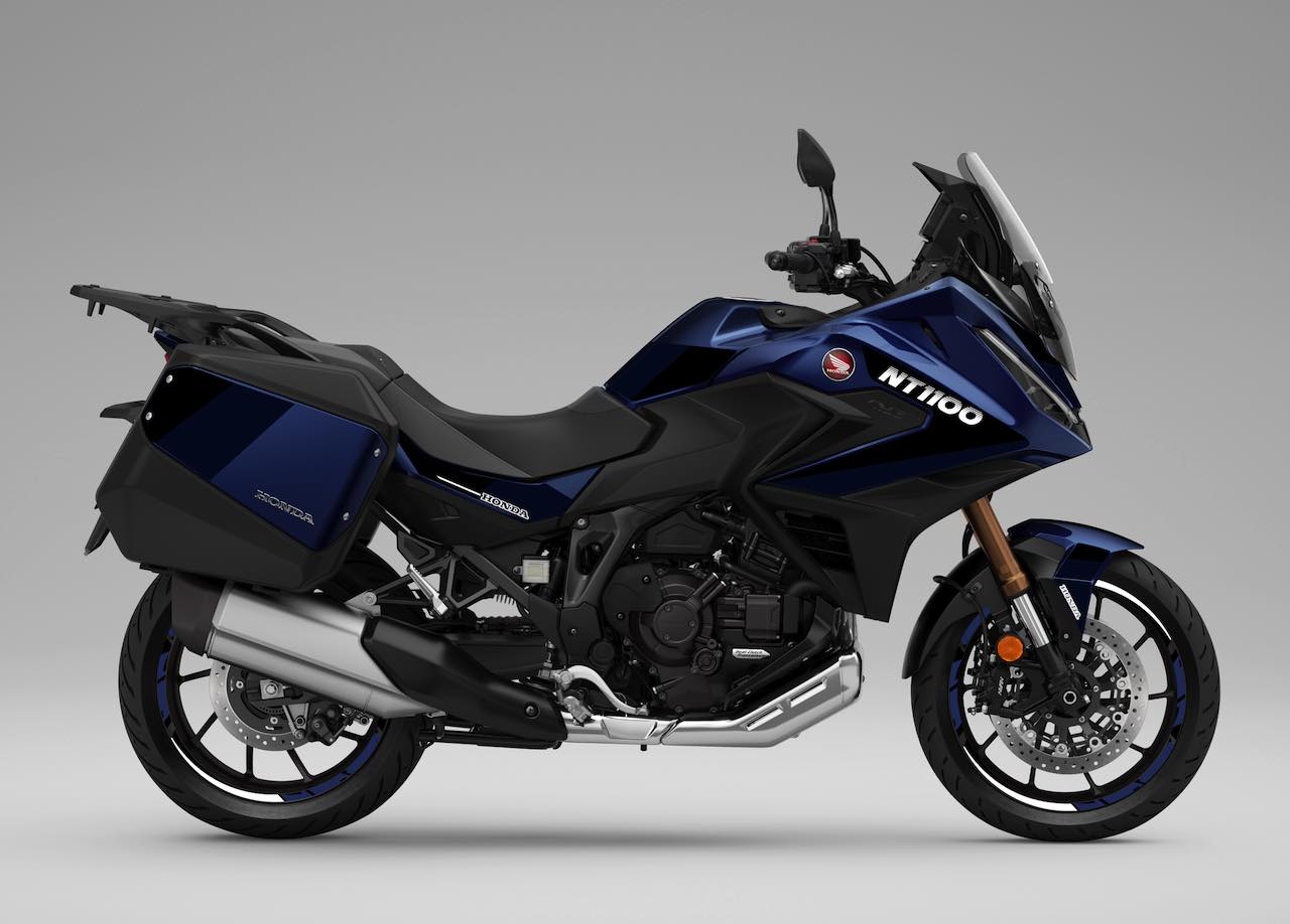 Kit Déco Honda NT1100 (2025+) — Stickers Valises & Jantes | Burn-Out-Design