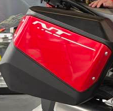 Kit Déco Honda NT1100 (2025+) — Stickers Valises & Jantes | Burn-Out-Design