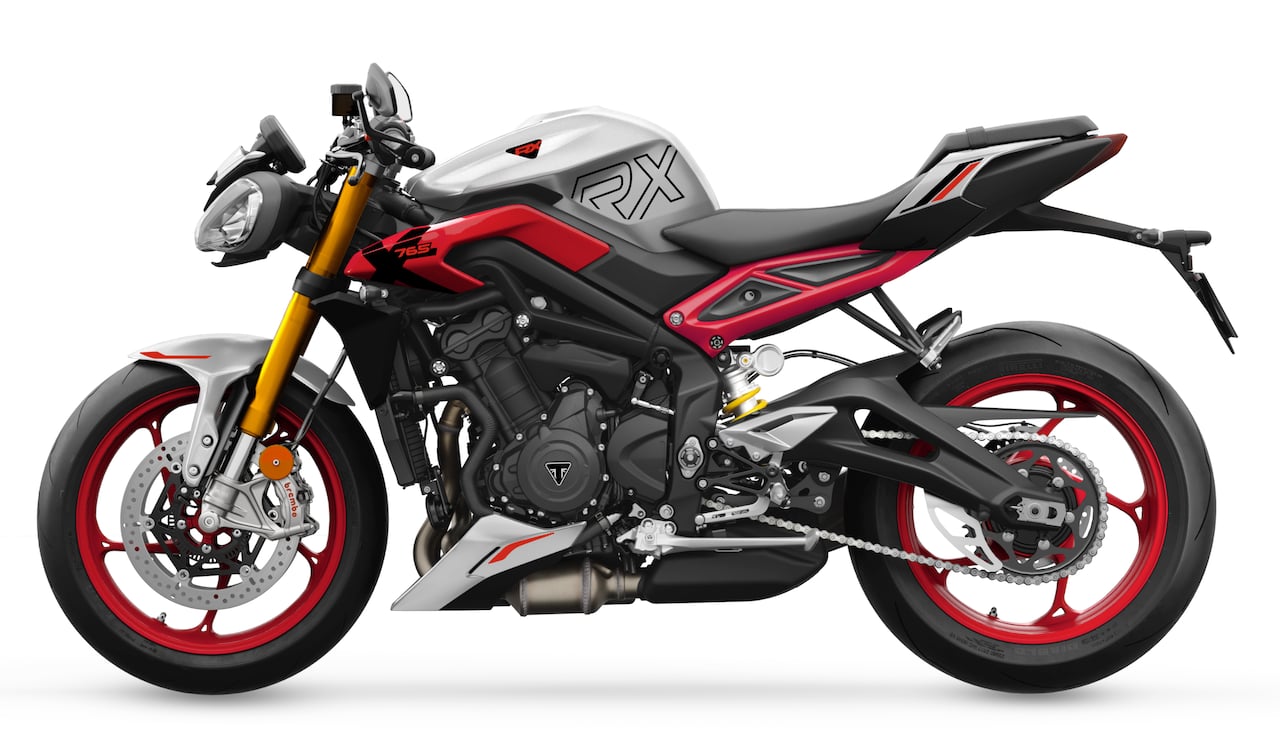 Kit Stickers Recouvrement Triumph Street Triple 765 RX 2025+